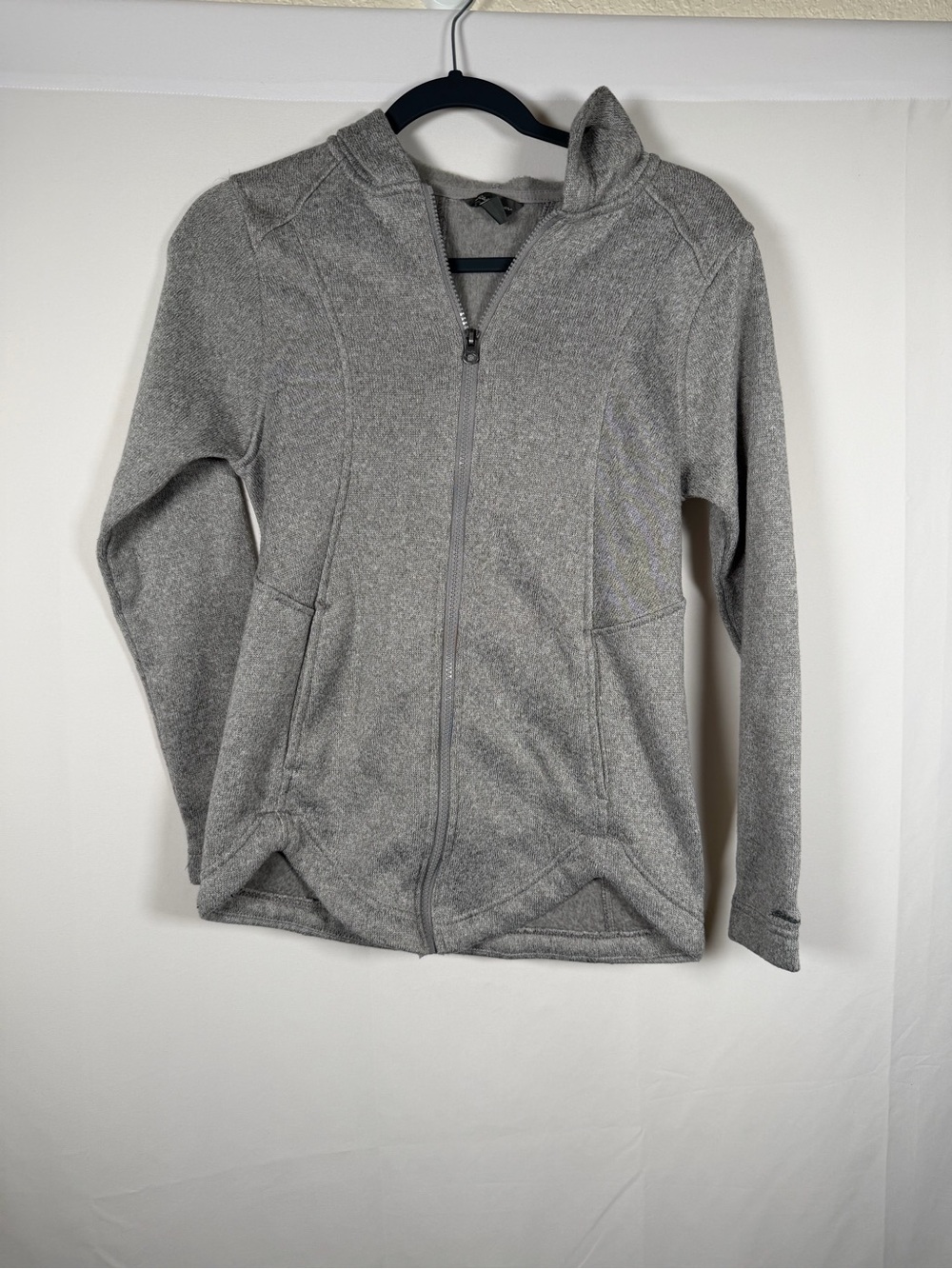 Eddie Bauer Gray Full-Zip Hooded‎ Sweatshirt